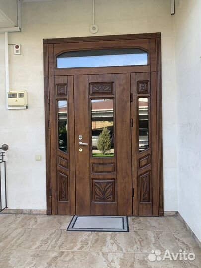 Входные уличные двери больших размеров