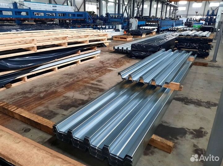 Профлист оцинкованный 0.4х1150х6000 1180 С8