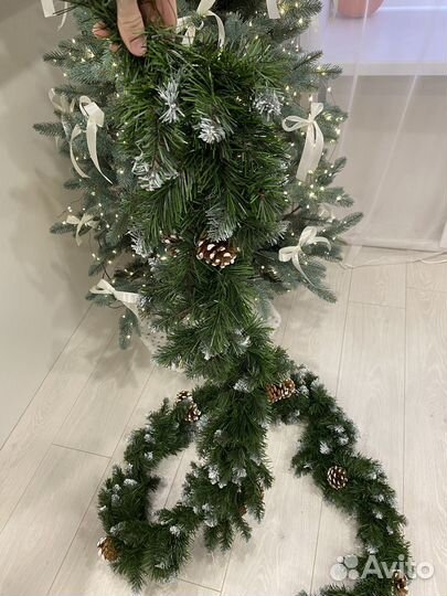 Еловая гирлянда литая