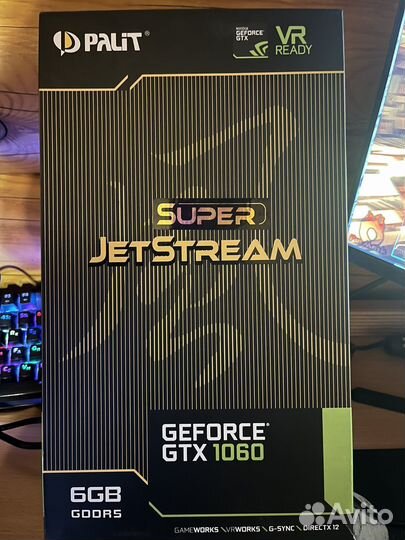 Gtx 1060 palit jetstream super