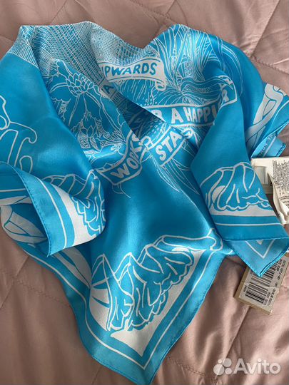 Шелковый платок новый Diesel