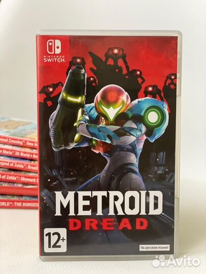 Metroid Dread nintendo switch