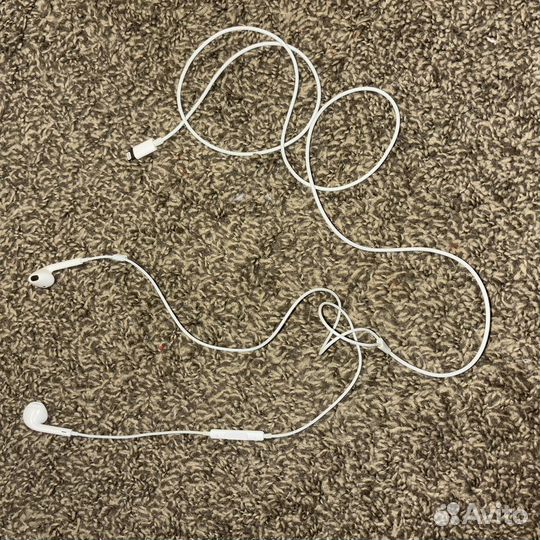 Наушники apple проводные lightning