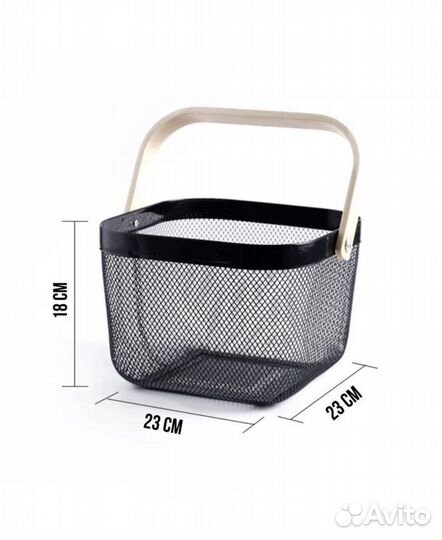 Корзина металлическая IKEA Рисаторп