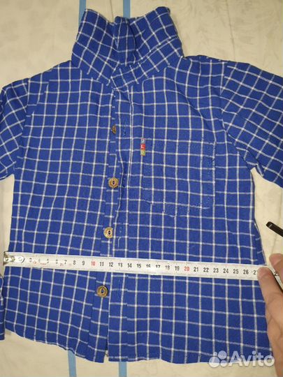 Рубашка для мальчика 92 98 104