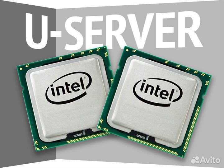 2х E5-2697v2 12C 2.7GHz DDR3-1866, Intel Xeon проц
