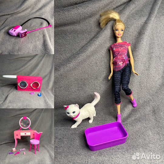 Кукла барби Barbie + мебель