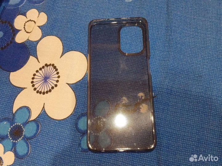 Чехол на Realme 10 чёрно-прозрачный