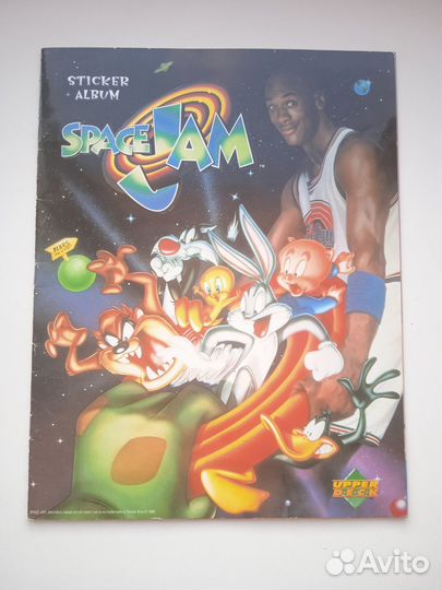 Альбом с наклейками Космический матч Space Jam