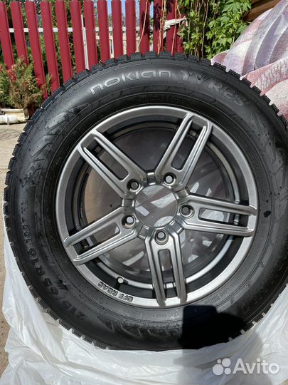 Колеса в сборе r16 зимние с нивы