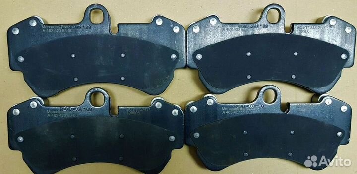 Тормозные колодки передние mersedes
