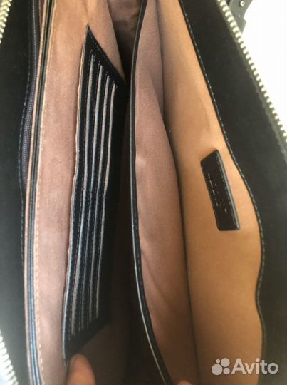 Мужской кожаный портфель Mont Blanc