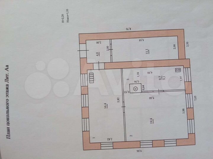 Дом 128 м² на участке 12 сот.