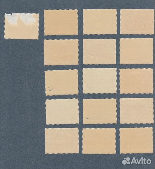 Марки всхв 1955 год