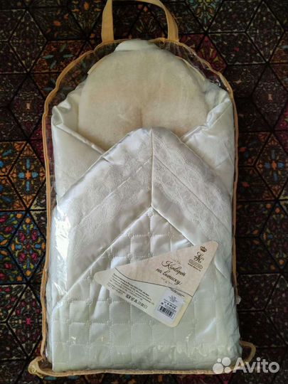 Конверт новый весна-зима на выписку