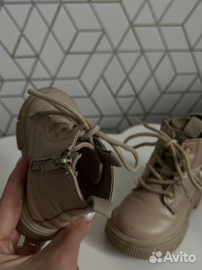Сапоги/Ботинки демисезонные для девочки Zara 19