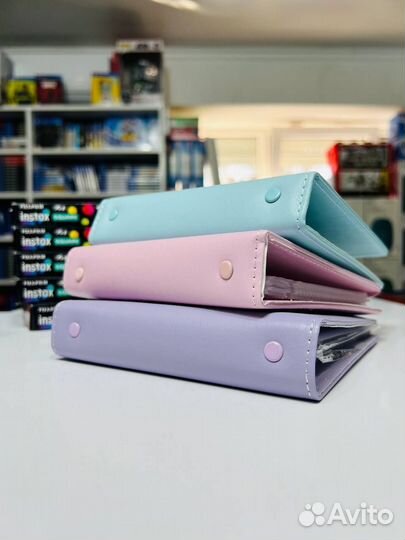 Фотоальбом Instax Wide 25л 86х108 мм Голубой