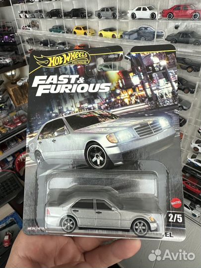 Hot wheels premium mersedes benz 500 sel