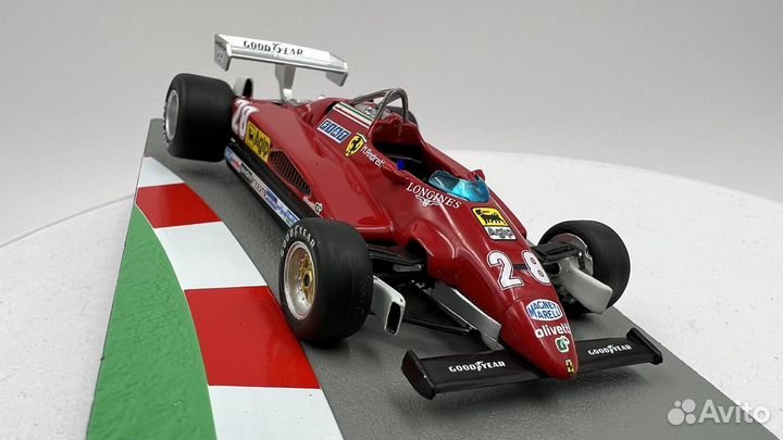 Mario Andretti №28 Ferrari 126 C2 - 1982