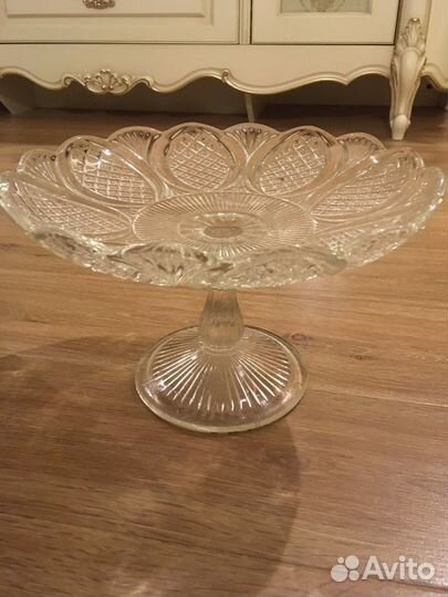 Фруктовницы зеленое стекло