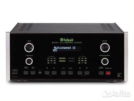 AV-процессор и усилитель мощности McIntosh