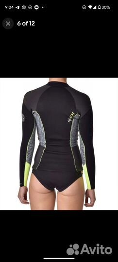 Гидрокостюм\рашгард\неопрен для серфинга Rip Curl