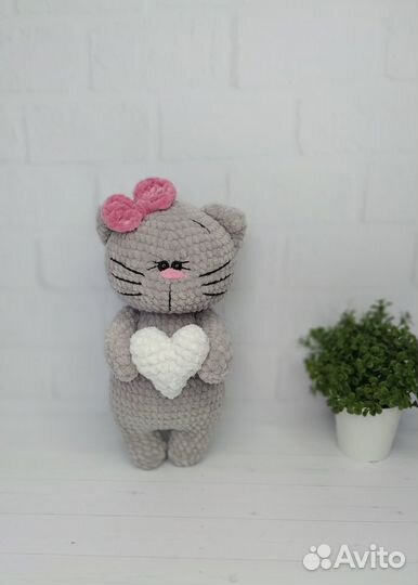 Игрушка вязаная, мишка, зайка, уточка Лалафанфан