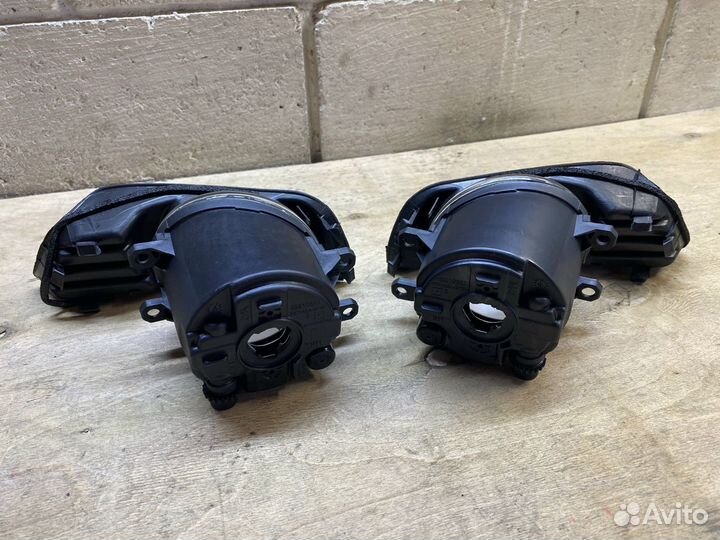 Комплект туманок Toyota Camry V40 (2006-2009) хром