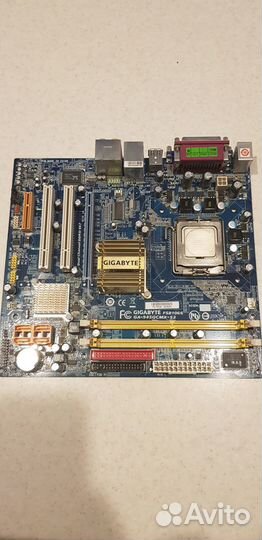 Материнская плата fsb 1066 ga945gcmx s2