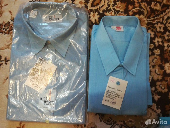 Мужские рубашки советских времен