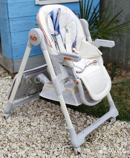 Стульчик для кормления Luxmom Q7 белый