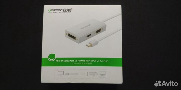 Thunderbolt DisplayPort для Macbook + espada SS95