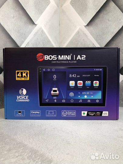 Магнитола Андроид bos-mini A2