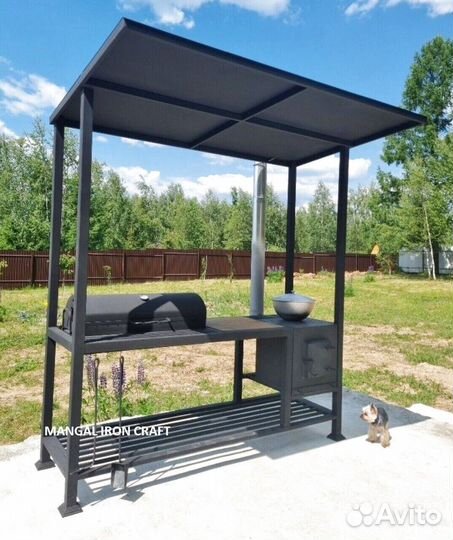 Мангал лофт