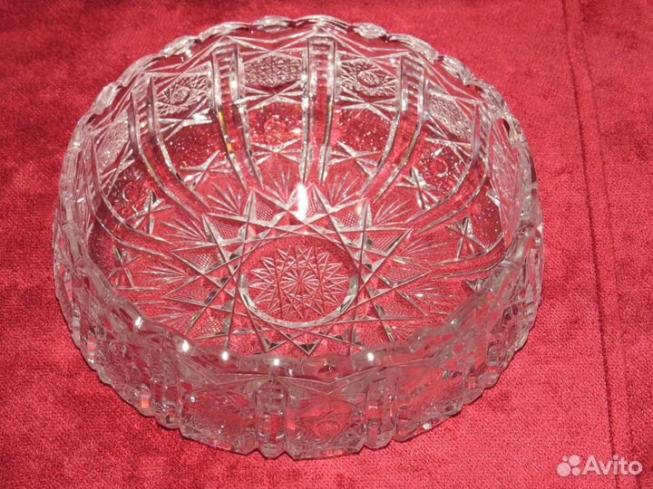 Хрустальная ваза Чехия