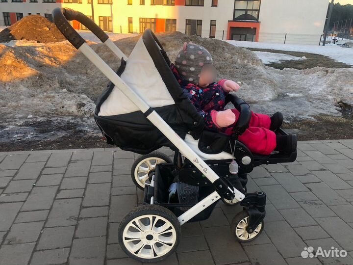 Коляска 2 в 1 хартан vip