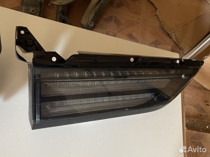 Lexus lx570 фонари black vision