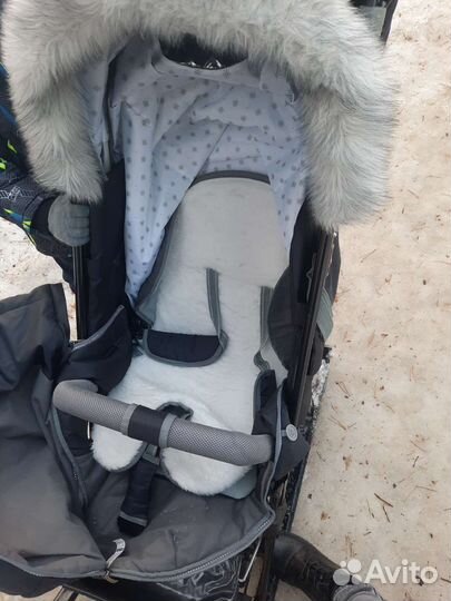 Детские санки коляска