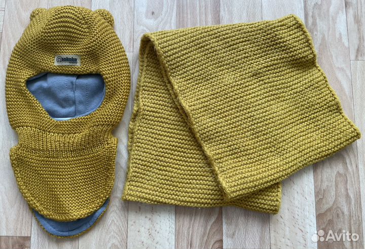 Шапка шлем зимняя sokoke и снуд