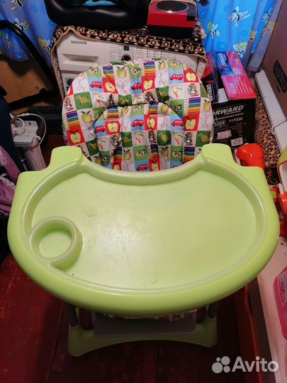 Стульчик для кормления happy baby
