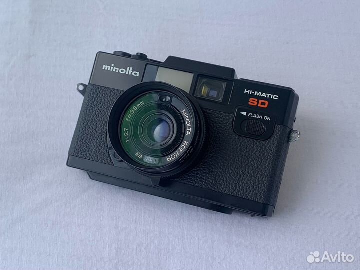 Minolta Hi-Matic SD, протестирован с пленкой