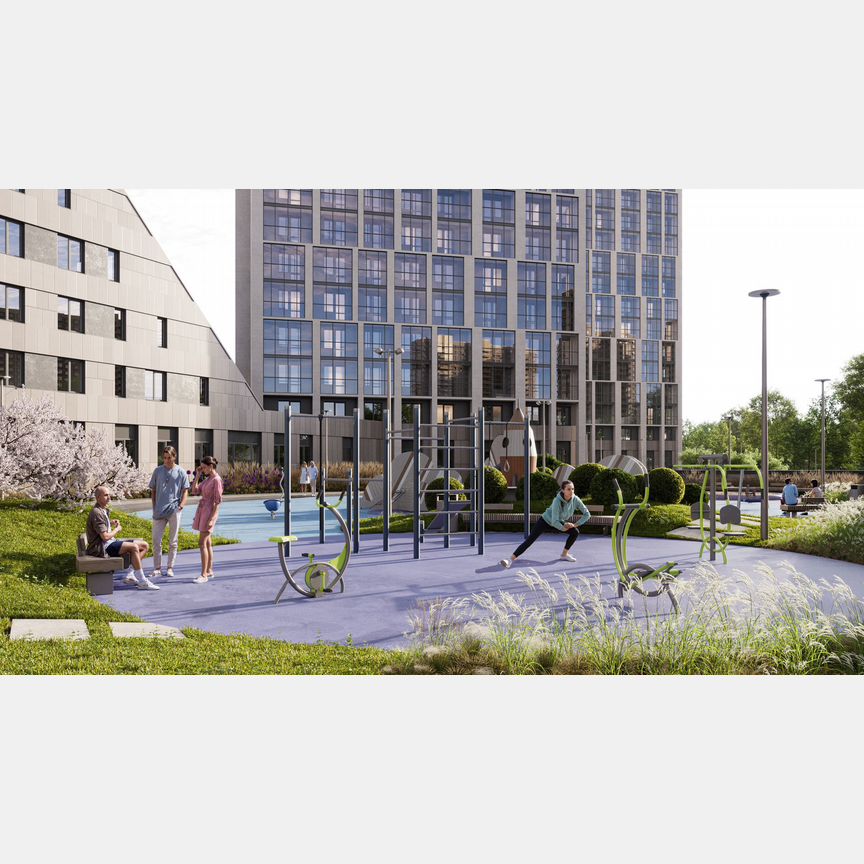 1-к. квартира, 36 м², 18/25 эт.