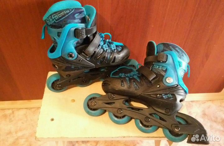 Роликовые коньки детские раздвижные