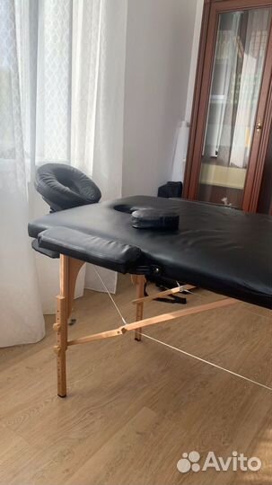 Массажный стол с регулировкой по высоте