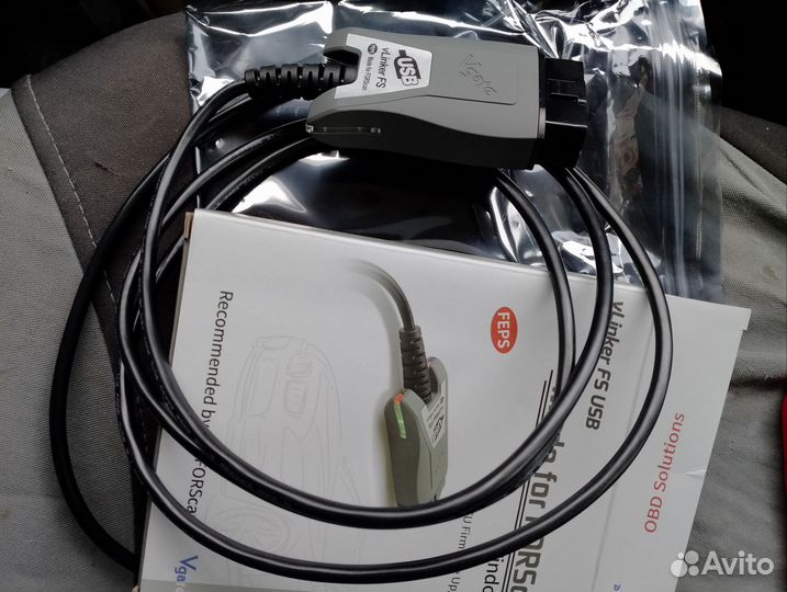 Автосканер Vgate vLinker FS USB для Forscan