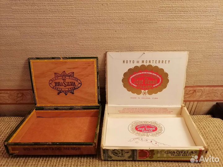 Коробки из под сигар