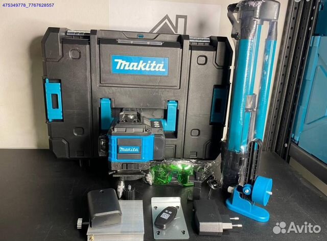 Лазерный уровень/нивелир Makita 4D со Штативом