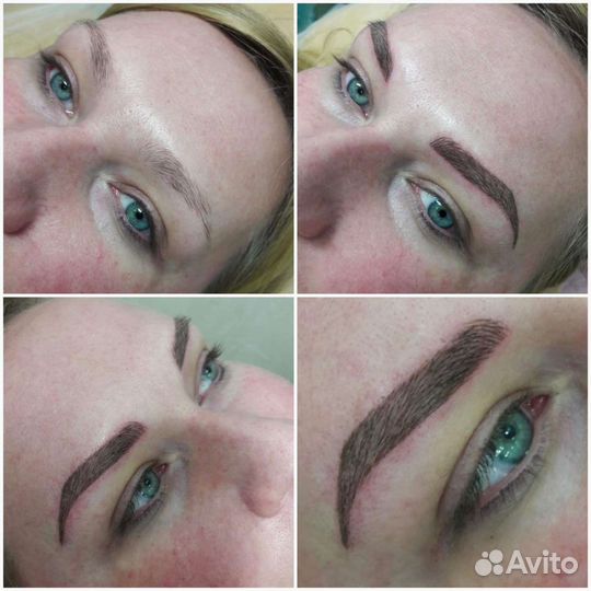 Микроблейдинг бровей