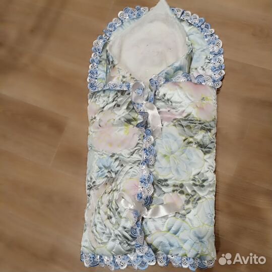 Конверт на выписку +одеяло (весна -лето)