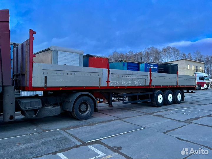 Полуприцеп бортовой Krone SDP24, 1993